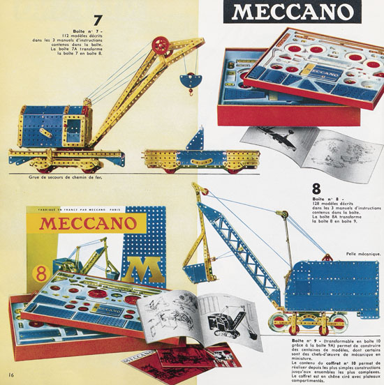 Seite 16 Meccano Katalog 1962-1963