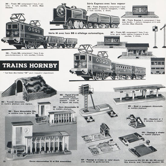 Seite 18 Meccano Katalog 1962-1963