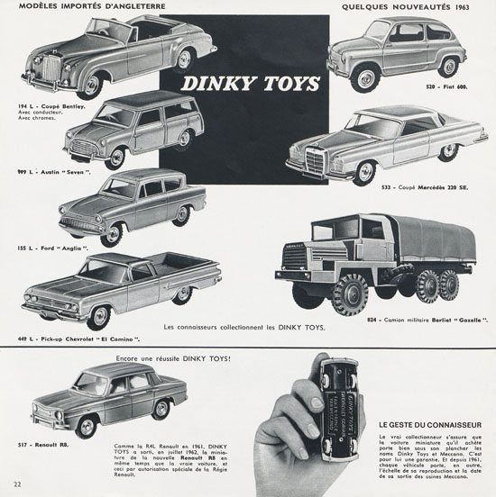 Seite 22 Meccano Katalog 1962-1963