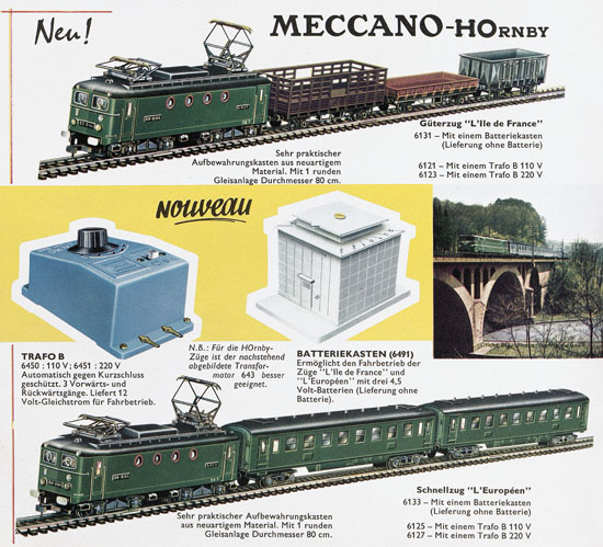 Meccano-Hornby Katalog 1963