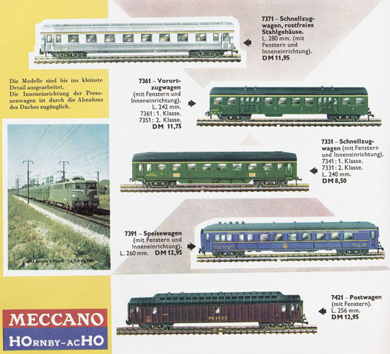 Seite 8 Meccano-Hornby Katalog 1963