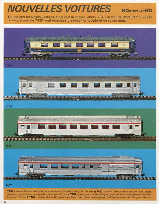 Seite 12 Meccano Hornby-AcH0 Katalog 1969