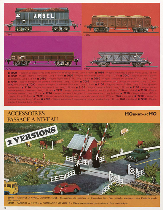 Seite 16 Meccano Hornby-AcH0 Katalog 1969
