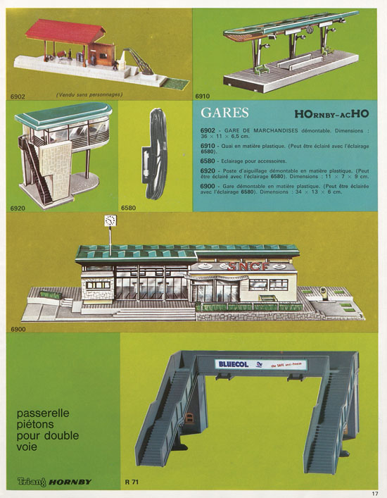 Seite 17 Meccano Hornby-AcH0 Katalog 1969