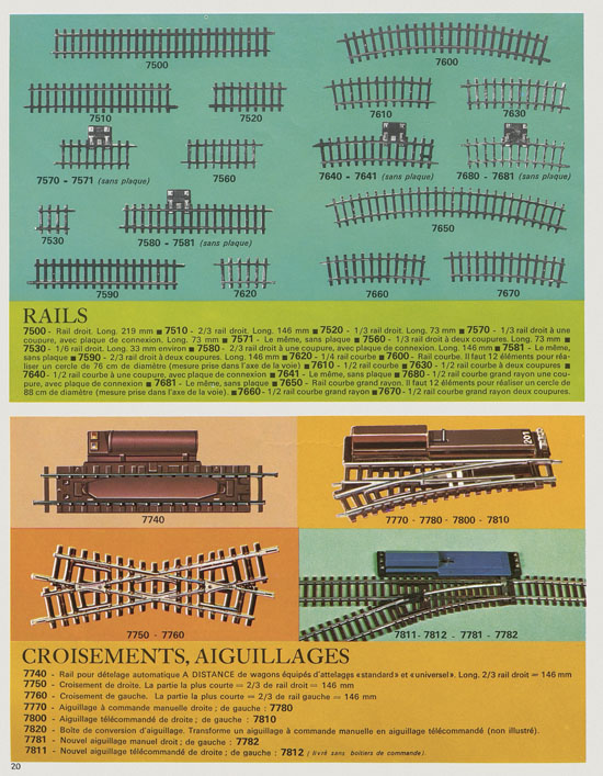 Seite 20 Meccano Hornby-AcH0 Katalog 1969