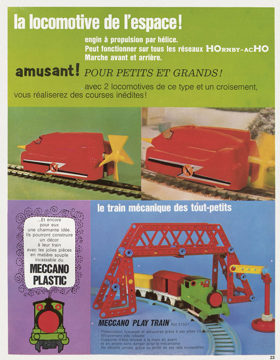 Seite 23 Meccano Hornby-AcH0 Katalog 1969