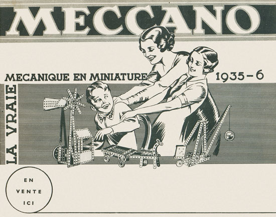 Meccano Mecanique en miniature 1935-1936