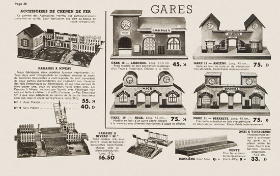 Meccano Le Livre des Meilleurs Jouets Katalog 1938-1939