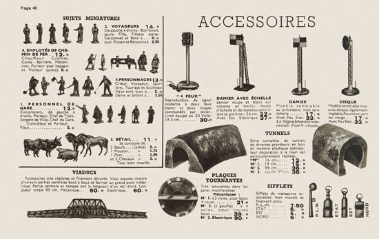 Meccano Le Livre des Meilleurs Jouets Katalog 1938-1939