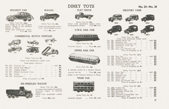 Meccano The Stars send their Message Katalog 1939-1940