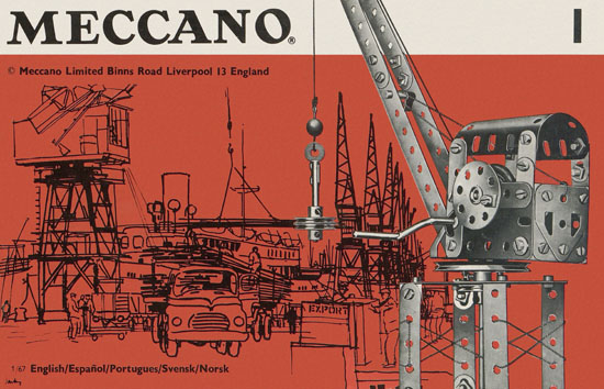 Meccano Book of models 1-67 1967