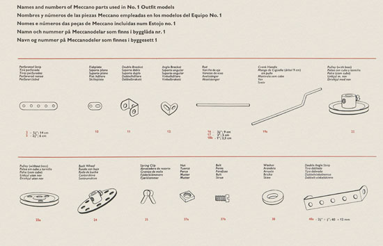 Meccano Book of models 1-67 1967