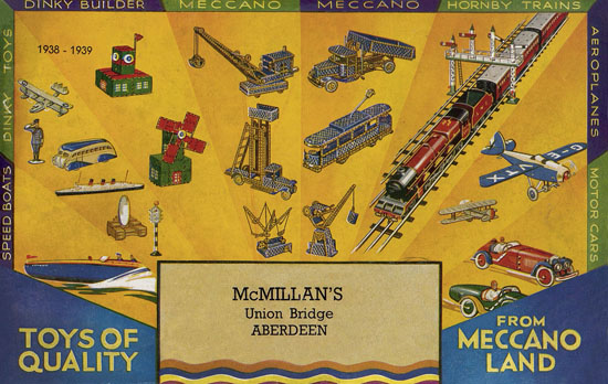 Seite 1 Meccano Toys of Quality catalog 1938-1939