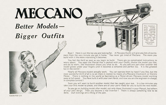 Seite 2 Meccano Toys of Quality catalog 1938-1939