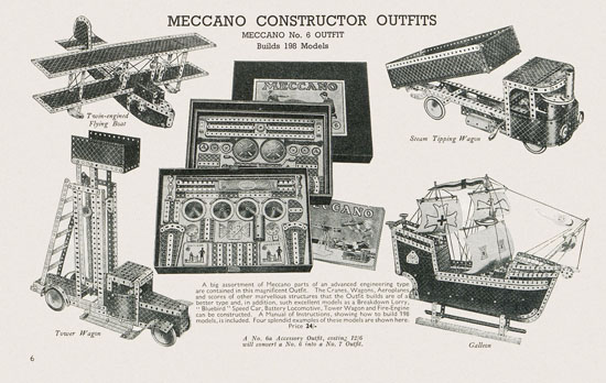 Seite 8 Meccano Toys of Quality catalog 1938-1939