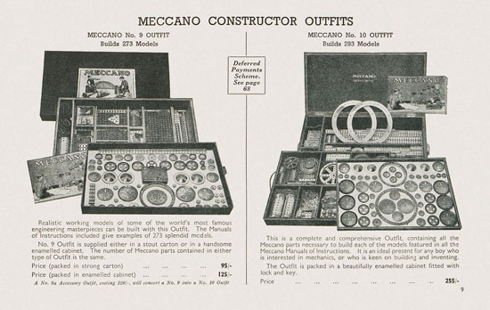 Meccano Toys of Quality catalog 1938-1939