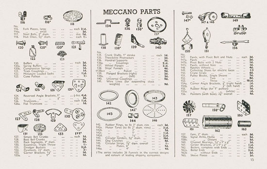 Seite 17 Meccano Toys of Quality catalog 1938-1939