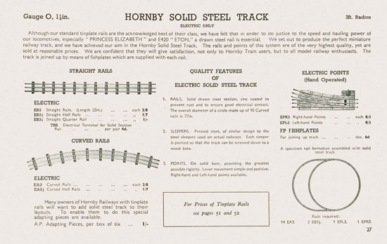 Meccano Toys of Quality catalog 1938-1939