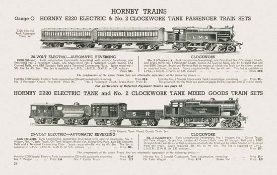 Meccano Toys of Quality catalog 1938-1939