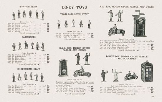 Seite 61 Meccano Toys of Quality catalog 1938-1939