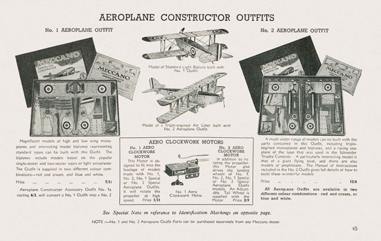 Meccano Toys of Quality catalog 1938-1939