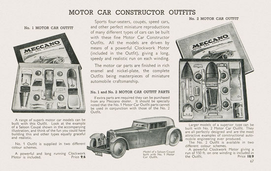 Seite 69 Meccano Toys of Quality catalog 1938-1939