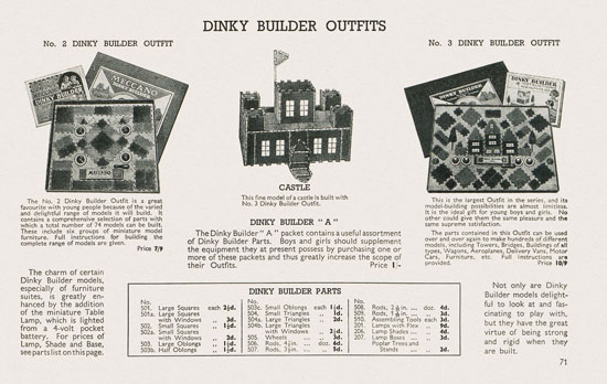 Seite 73 Meccano Toys of Quality catalog 1938-1939