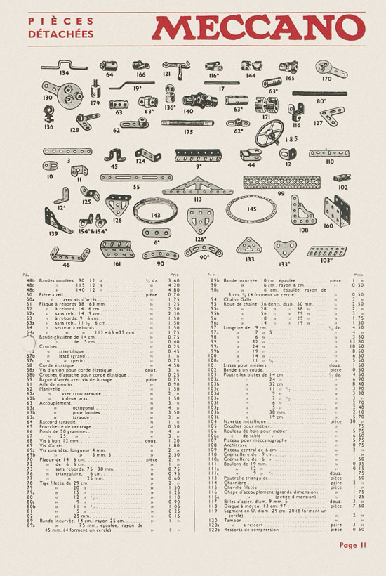 Meccano catalogue 1934