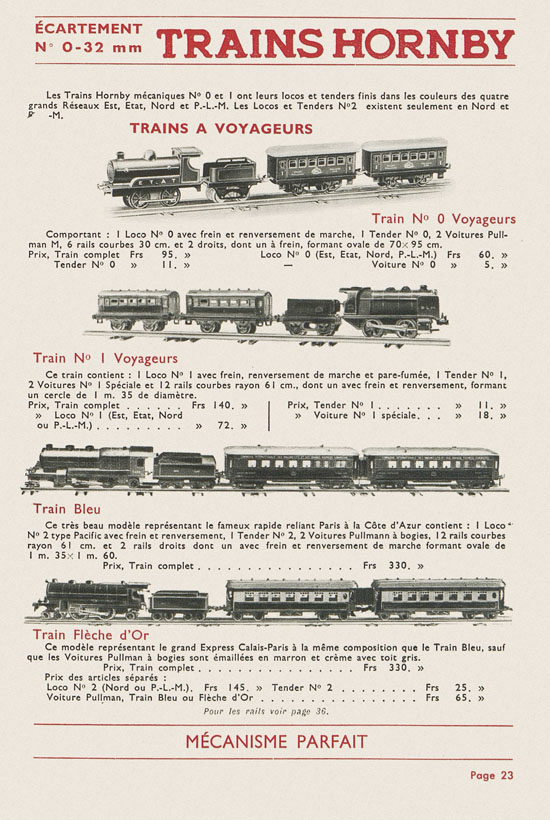 Meccano catalogue 1934