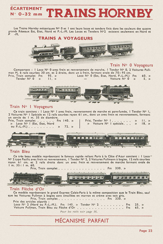 Meccano catalogue 1934