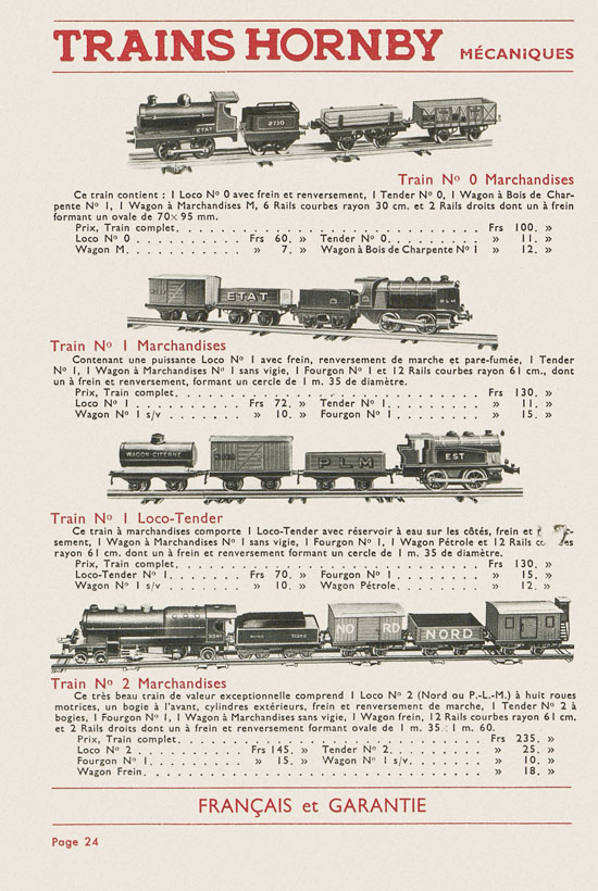 Meccano catalogue 1934