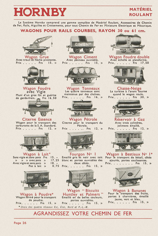 Meccano catalogue 1934