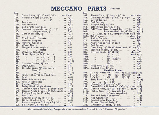 Meccano World Famous Toys catalogue 1952