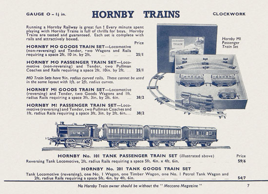 Meccano World Famous Toys catalogue 1952