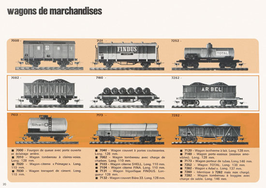 Meccano catalogue général 1972