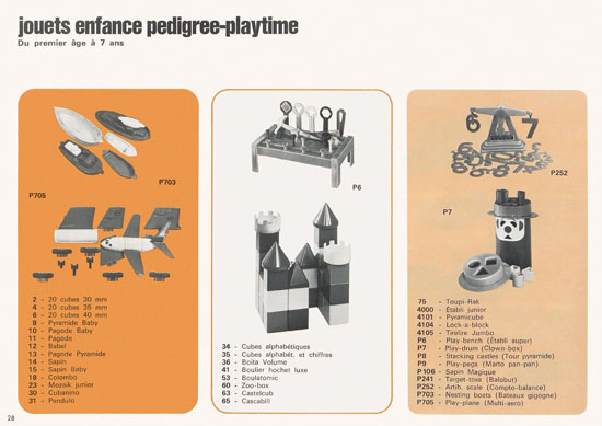 Meccano catalogue général 1972