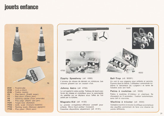 Meccano catalogue général 1972