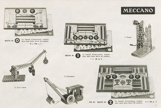 Meccano catalogue 1956