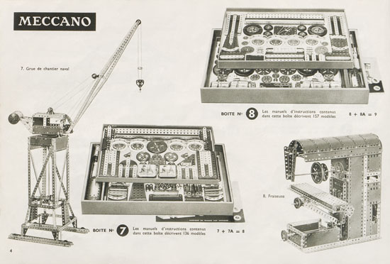 Meccano catalogue 1956