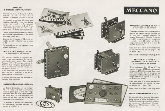 Meccano catalogue 1956