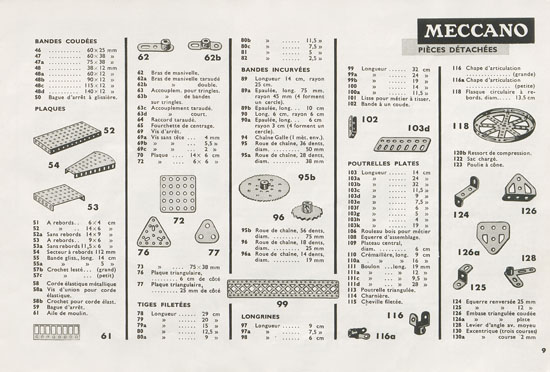 Meccano catalogue 1956