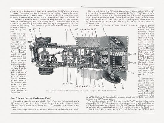 Meccano Leaflet No. 11 1974 Automatic Snow Loader