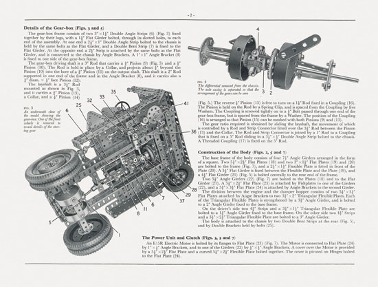 Meccano Leaflet No. 9 1973 Dumper Truck