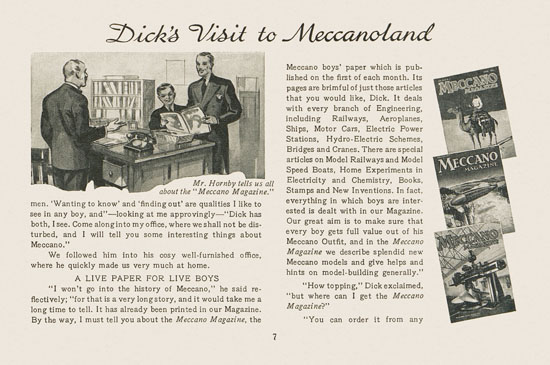 Meccano Visit to Meccanoland 1935