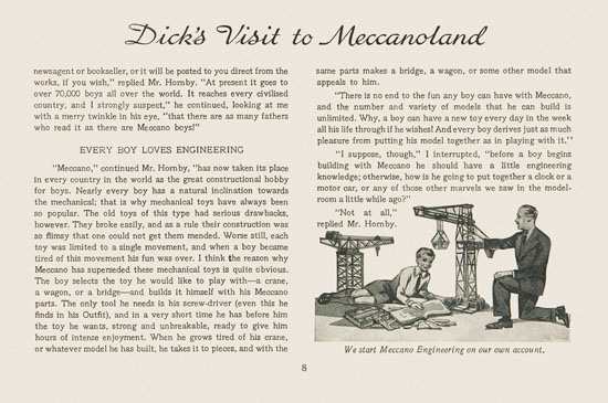 Meccano Visit to Meccanoland 1935