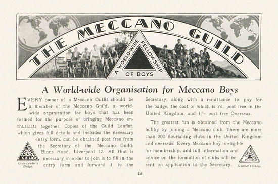 Meccano Visit to Meccanoland 1935