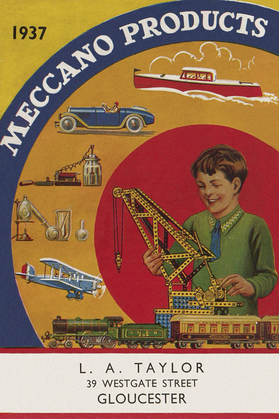 Seite 1 Meccano Products catalogue 1937