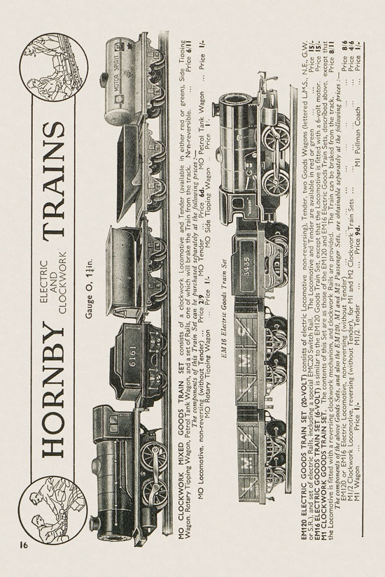 Seite 18 Meccano Products catalogue 1937