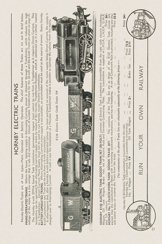 Seite 23 Meccano Products catalogue 1937