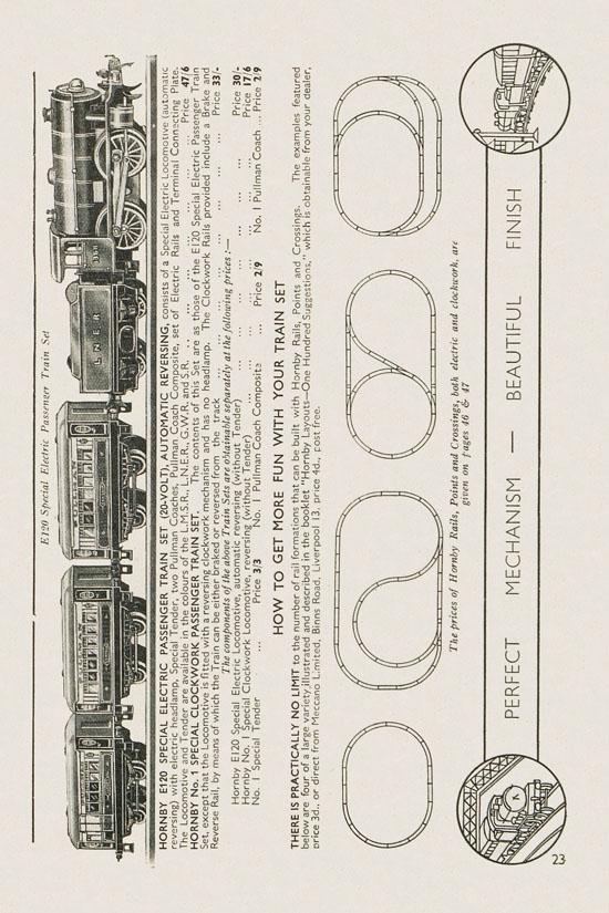 Meccano Products catalogue 1937